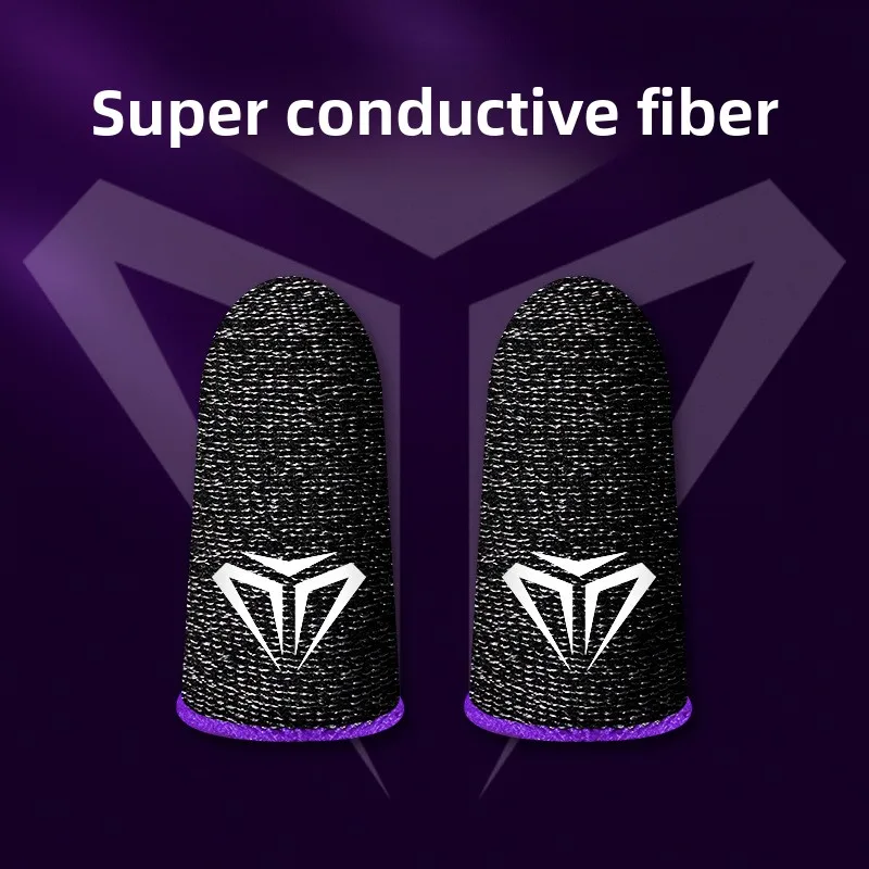 Gaming Accessories For Your Phone - ฝาครอบนิ้วสําหรับเล่นเกมสําหรับหน้าจอสัมผัส | การออกแบบกันลื่นระบายอากาศและกันเหงื่อ | อุปกรณ์เสริมเกมมือถือ
