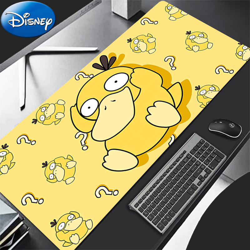 Gaming Accessories Wholesale - แผ่นรองเมาส์สำหรับเล่นเกม P-Pokemon Psyduck 90x40 ซม. อนิเมะ