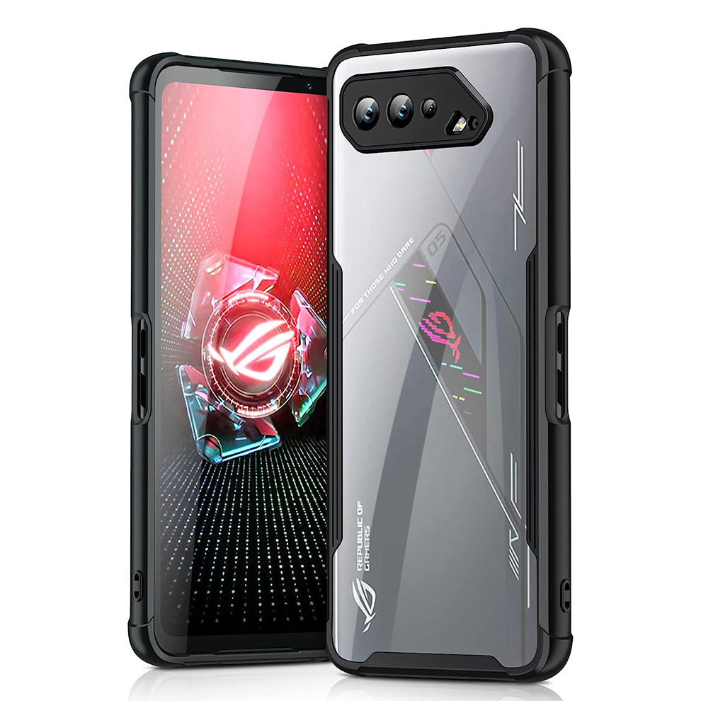 Gaming Accessories For Your Phone - เคสสำหรับเอซุส โรก โฟน 5 เคสสำหรับเล่นเกมฝาครอบป้องกันแอร์ทริกเกอร์เข้ากันได้กับฝาหลังกันกระแทกพร้อมการป้องกันหน้าจอกล้อง