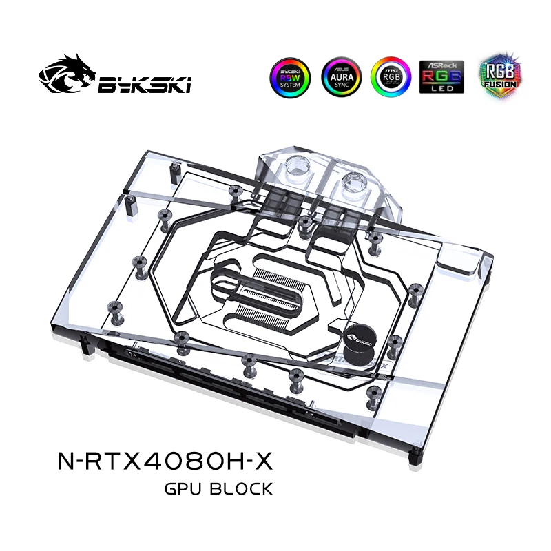 บล็อกน้ำ GPU Bykski สำหรับการ์ - Nvidia Vga Rtx 4080 บทวิจารณ์และราคา