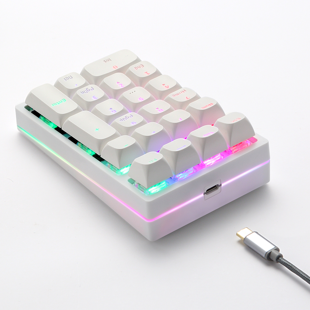 K24Pro 21 คีย์ Pad Mechanical  - Keyboard Numpad Separate บทวิจารณ์และราคา