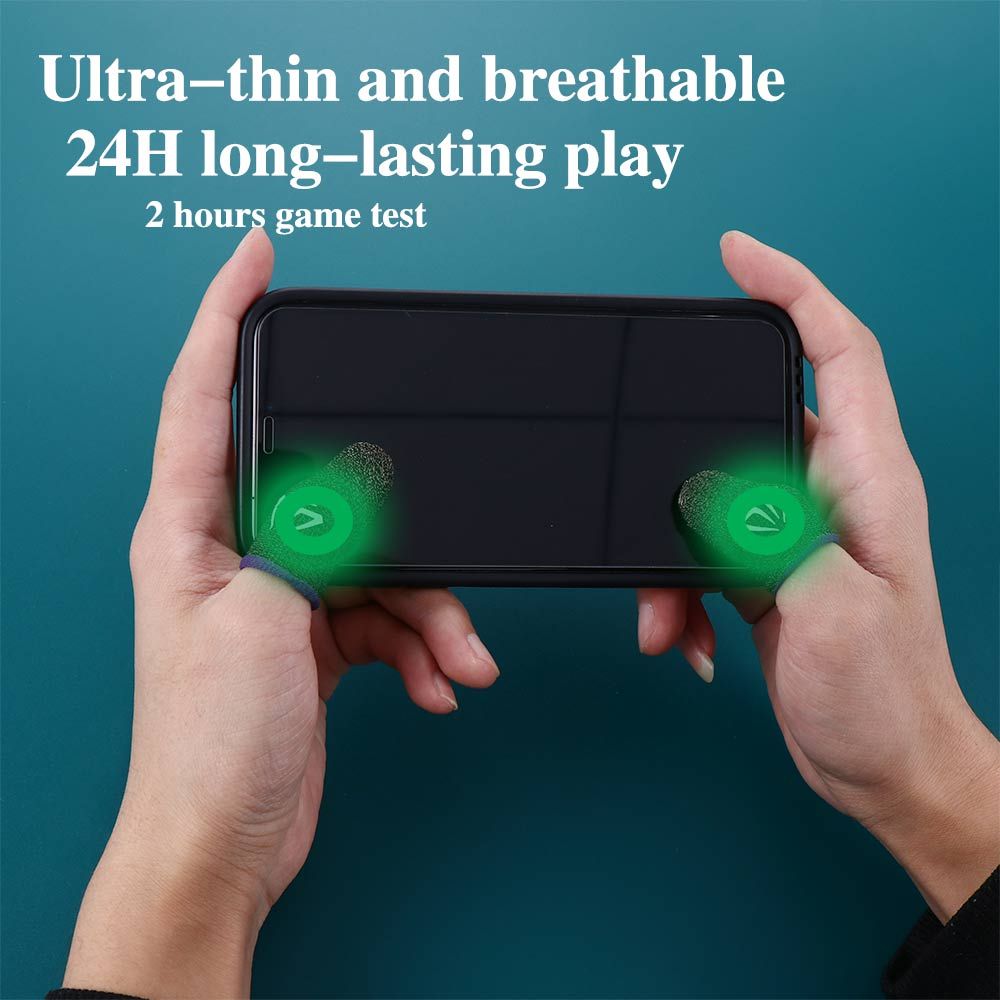 1คู่ Gaming ถุงมือปลายนิ้วสเตอ - Gaming Accessories For Your Phone บทวิจารณ์และราคา