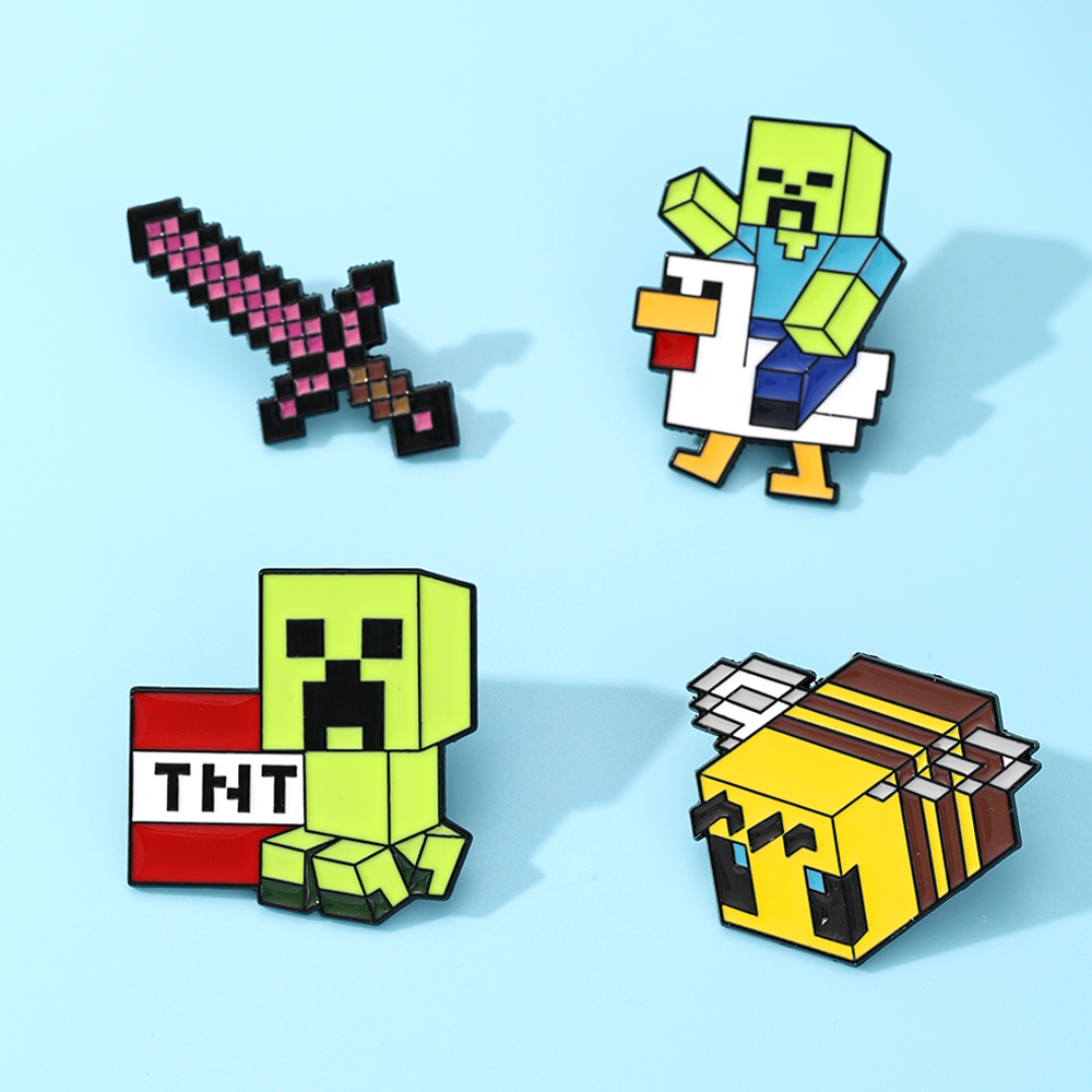 เข็มกลัดเคลือบลายไก่ซอมบี้น่าร - Gaming Accessories Wholesale บทวิจารณ์และราคา