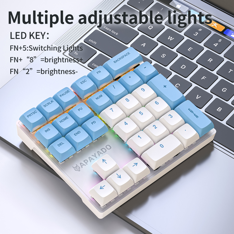 คีย์แพดเชิงกลขนาดกะทัดรัด K33, - Keyboard Numpad Separate บทวิจารณ์และราคา