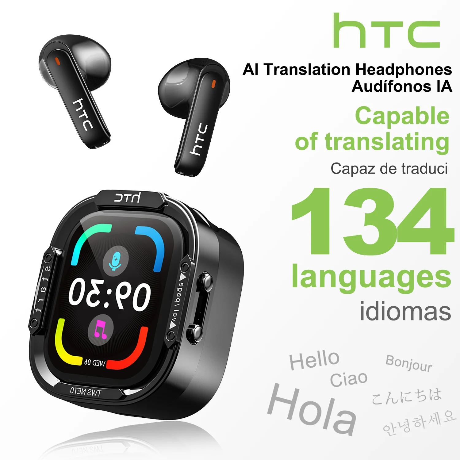 HTC NE70 หูฟังบลูทูธ V6.0 หูฟั - Gaming Accessories For Your Phone บทวิจารณ์และราคา