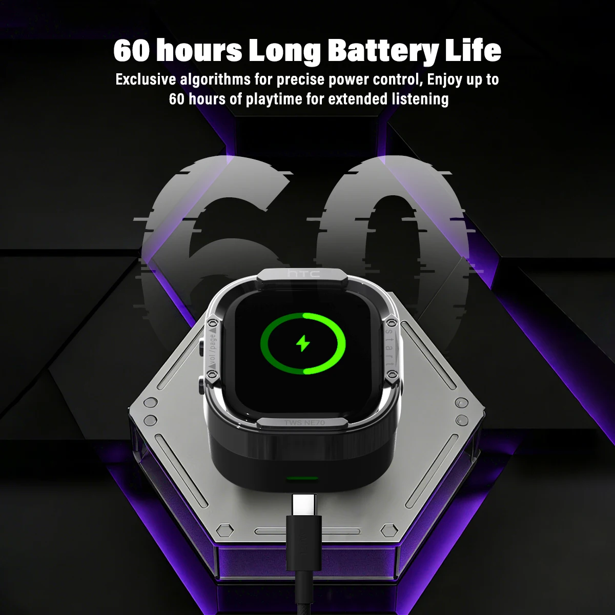 HTC NE70 หูฟังบลูทูธ V6.0 หูฟั - Gaming Accessories For Your Phone บทวิจารณ์และราคา