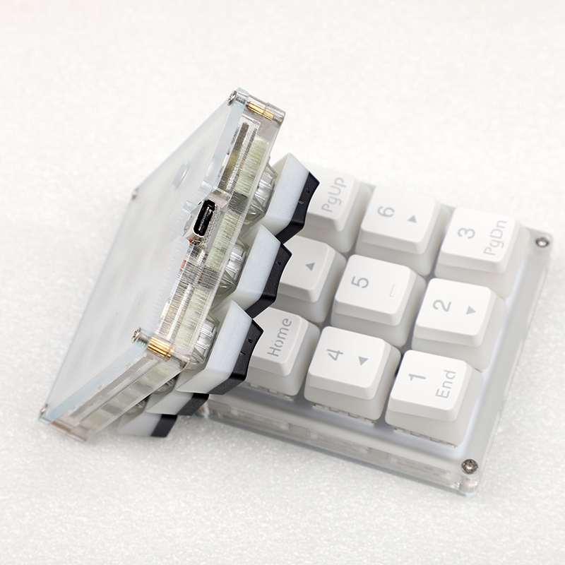 9คีย์ qmk hotswap ymdk RGB รอง - Keyboard Numpad Separate บทวิจารณ์และราคา