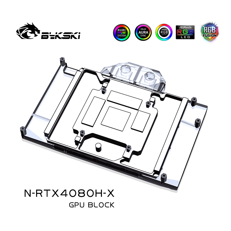 บล็อกน้ำ GPU Bykski สำหรับการ์ - Nvidia Vga Rtx 4080 บทวิจารณ์และราคา