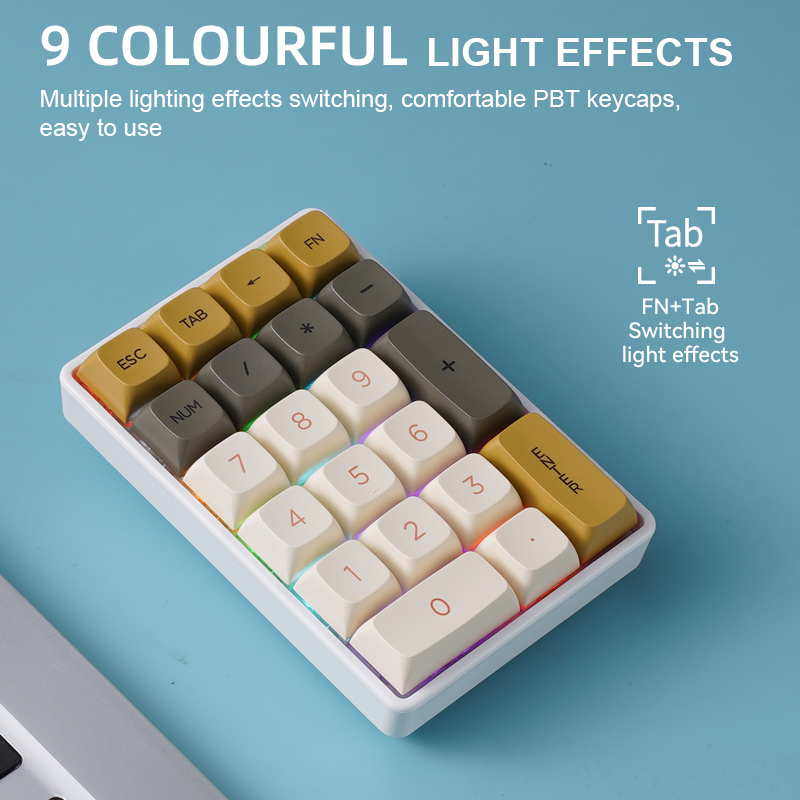 คีย์แพดตัวเลขแบบกลไก K21 Tri-m - Keyboard Numpad Separate บทวิจารณ์และราคา